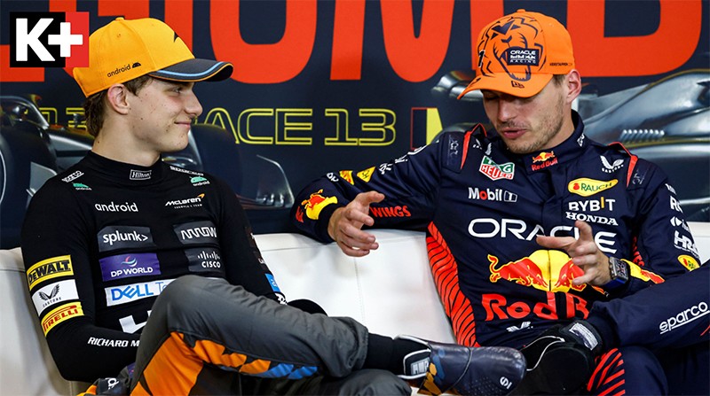 &nbsp;Đương kim vô địch Max Verstappen dành nhiều lời có cánh cho Piastri