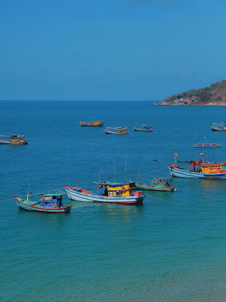 Bình yên nhịp sống trên đảo.