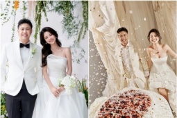 Hotgirl tạp hóa tung ảnh cưới bên bạn trai thiếu gia, nhan sắc cô dâu chú rể như xé truyện bước ra