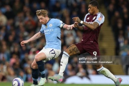 Video bóng đá Man City - Aston Villa: Bù giờ kịch tính, bay vào top 3 (Ngoại hạng Anh)