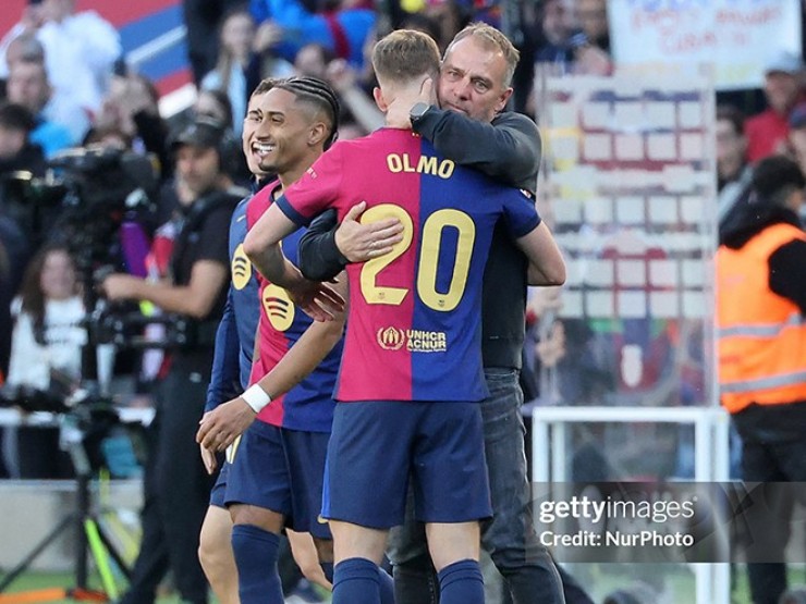 Barcelona lập kỷ lục sút 40 vào 1: HLV Flick ngạc nhiên, khen “tiểu Messi“