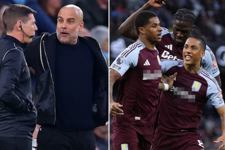 Rashford lại xé lưới Man City ở Etihad, Pep bức xúc vì trọng tài "bẻ còi"