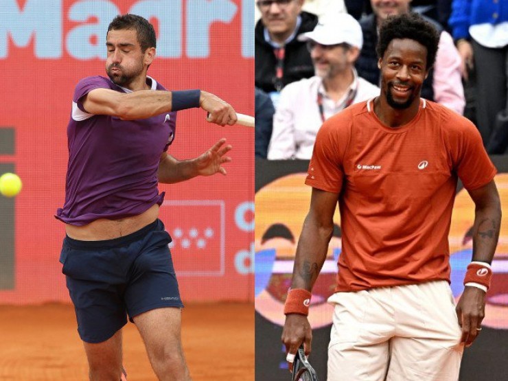 Trực tiếp tennis Madrid Open ngày 1: Hai “lão tướng“ Cilic và Monfils xuất trận