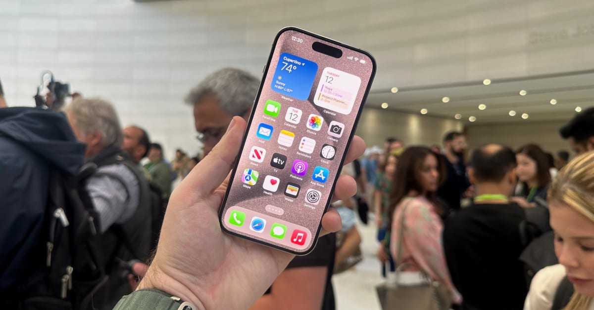 iPhone 15 Pro.