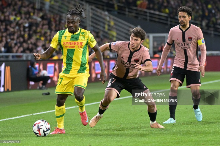 Nantes chiến đấu quả cảm trước PSG