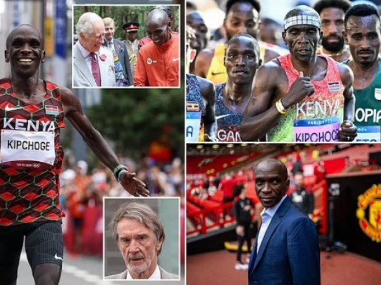 “Máy chạy“ Kipchoge tới truyền bí kíp, tuyên bố MU “bùng cháy“ mùa tới