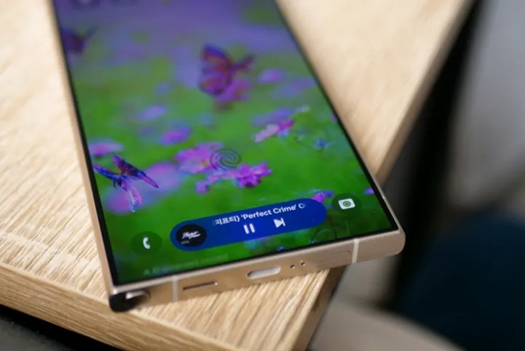 Now Bar có trên Galaxy S24 sau khi cật nhật One UI 7.
