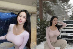 Nàng hot girl  nổi như cồn  với loạt content  cắm trại  độc lạ