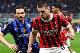 Video bóng đá Inter Milan - AC Milan: Jovic rực sáng, đoạt vé chung kết (Coppa Italia)