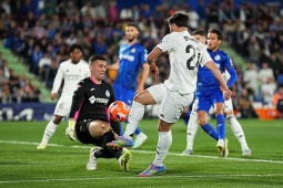Video bóng đá Getafe - Real Madrid: Bước ngoặt cú sút xa, vất vả cuối trận (La Liga)