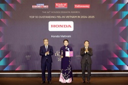 Honda Việt Nam vinh dự nhận giải thưởng Rồng Vàng năm 2025