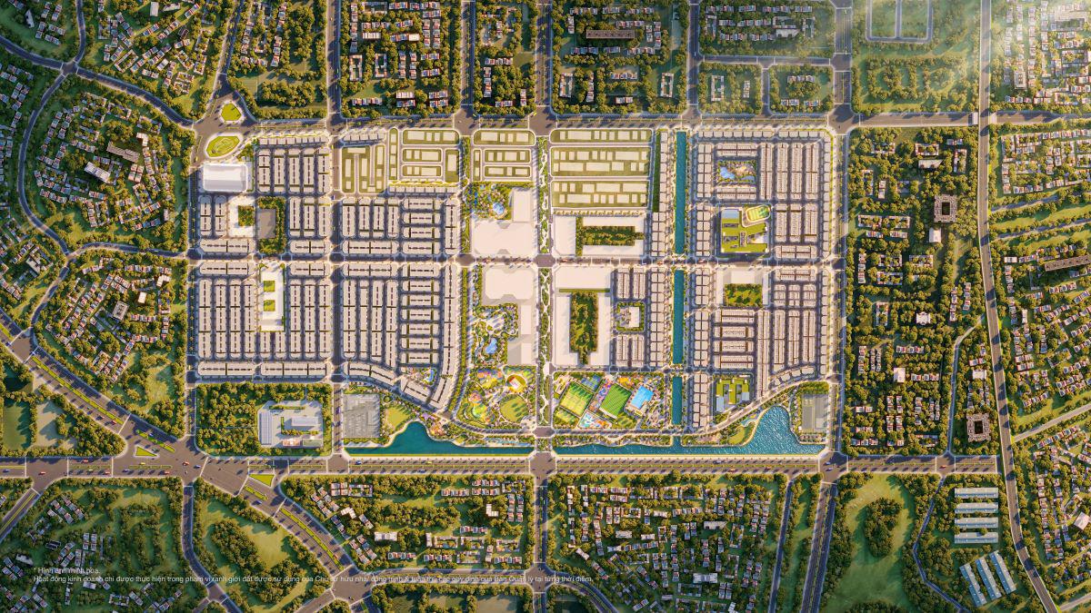 Vinhomes Wonder City có quy mô 133,4ha gồm hơn 2.200 căn thấp tầng