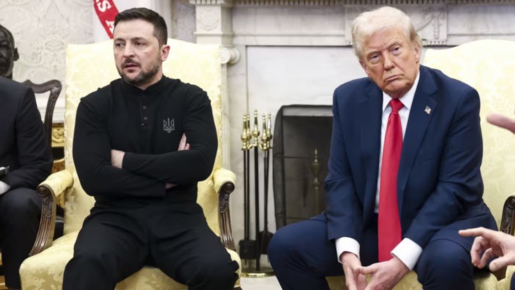Tổng thống Ukraine Volodymyr Zelensky đang có bất đồng sâu sắc với ông Trump. Ảnh: EPA-EFE.
