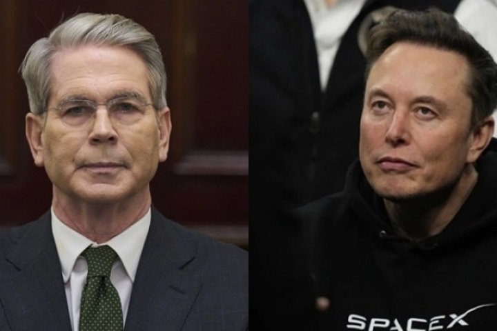 Elon Musk 'cãi nhau với Bộ trưởng Tài chính Mỹ' trước mặt ông Trump