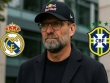 Tin mới nhất bóng đá chiều 24/4: Sáng tỏ khả năng Klopp dẫn dắt Real hoặc ĐT Brazil