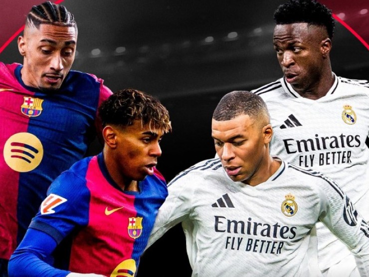 Barca không ngán Real dù vắng Lewandowski, Mbappe quyết đổi phận ở Siêu kinh điển (Clip 1 phút)