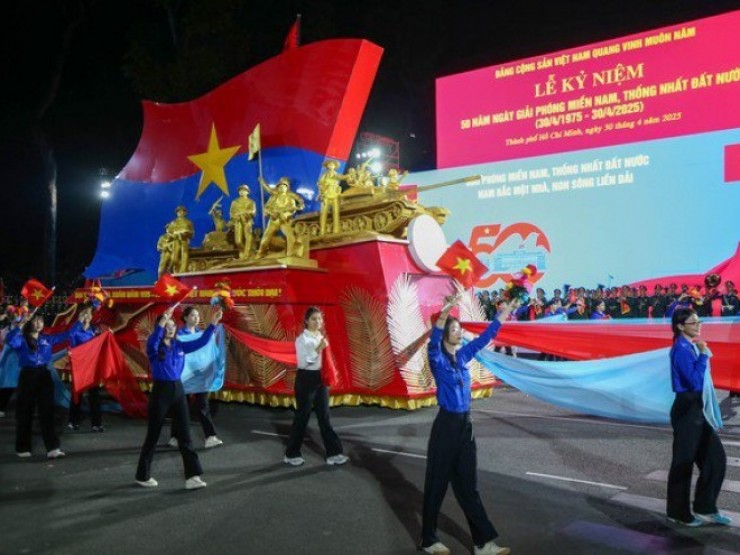 Ý nghĩa thiêng liêng của khối xe Nghi trượng tại lễ diễu binh, diễu hành Đại lễ 30-4