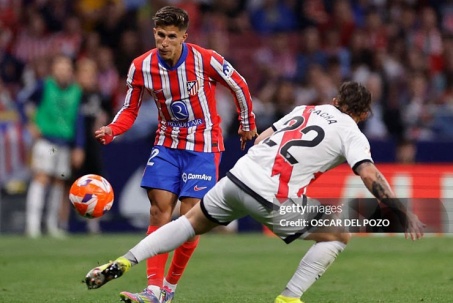 Video bóng đá Atletico Madrid - Rayo Vallecano: Con trai Simeone tỏa sáng (La Liga)