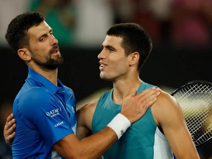 Djokovic khen Alcaraz xuất sắc như BIG 3, phấn khích đua tài ở Madrid Open