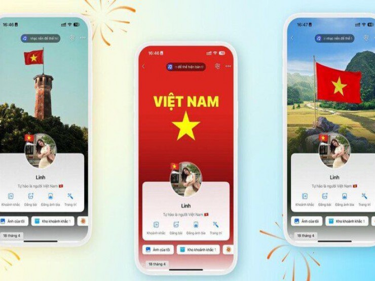 1 triệu người dùng Zalo đã cập nhật cờ đỏ, sao vàng cho trang cá nhân