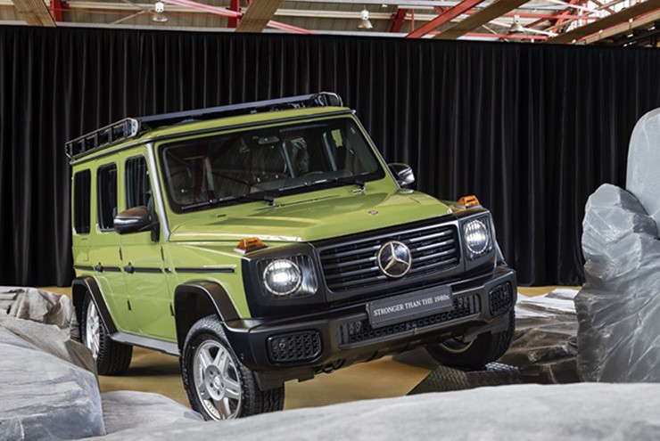 Mercedes-Benz G-Class có thêm phiên bản hoài cổ được sản xuất giới hạn