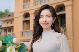Bí quyết mặc đẹp - Á khôi cuộc thi Hoa khôi Tài sắc Việt Nam diện áo dài, tự hào mừng đại lễ 30/4