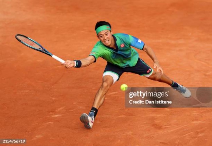 "Lão tướng" Nishikori gặp thử thách thực sự tại vòng 2 Madrid Open