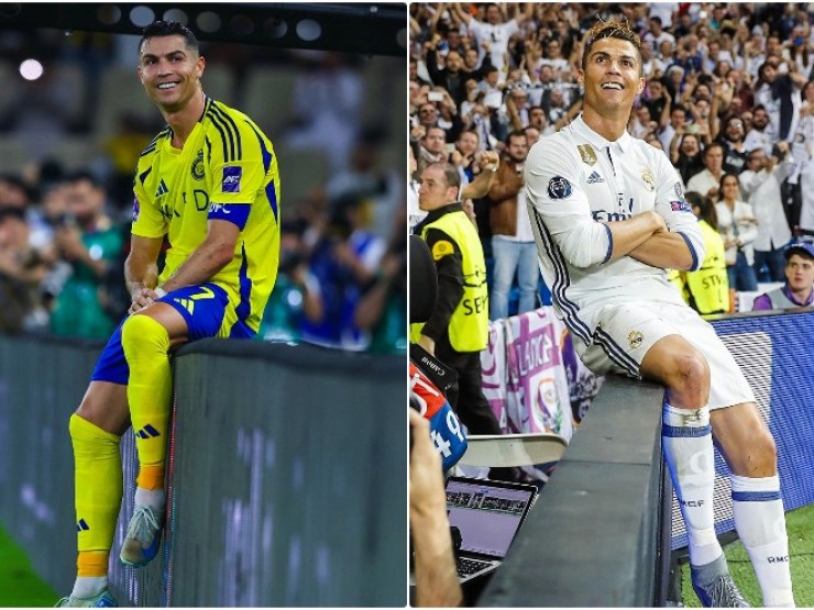 Ronaldo giúp Al Nassr thắng, cán mốc 934 bàn thắng: Tái hiện màn ăn mừng kinh điển