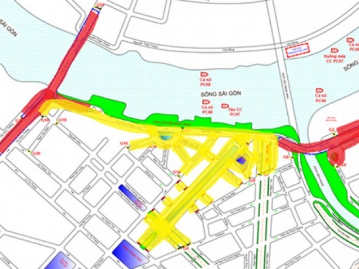 Tối nay, cấm xe nhiều tuyến đường trung tâm TPHCM