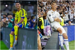 Ronaldo giúp Al Nassr thắng, cán mốc 934 bàn thắng: Tái hiện màn ăn mừng kinh điển