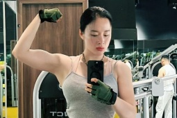 Ảnh sao 27/4: Angela Phương Trinh khoe cơ bắp và đường cong 'siêu thực'
