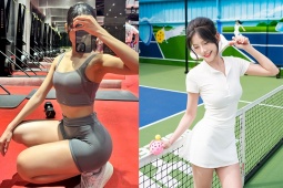 Hot girl làng gym vòng ba 98 cm gây chú ý tại giải pickleball, chờ đi săn danh hiệu