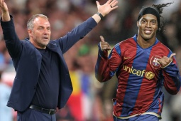 Hansi Flick có sức ảnh hưởng như Ronaldinho, thắp lại lửa cảm xúc ở Barcelona