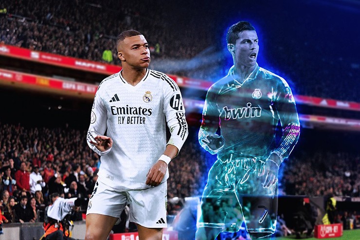 Mbappe sút phạt "xé lưới" Barcelona, ăn mừng ngạo nghễ như Ronaldo