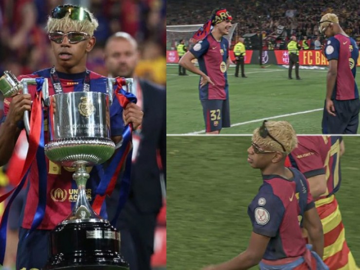 Yamal và sao Barcelona ăn mừng “độc“, đút túi hàng chục tỷ đồng khi đoạt cúp