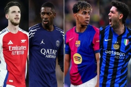 Tứ đại anh hào bán kết Cúp C1: Barca lợi thế tiếp Inter, Arsenal đấu PSG  &  bài toán Merino