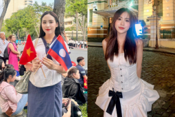 Cô gái Lào vượt hơn 1600km xem duyệt binh,  chốt  lấy chồng Việt Nam