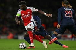 Dự đoán tỷ số cúp C1 Arsenal - PSG: "Pháo thủ" chiếm thượng phong