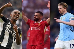 Tân vương Liverpool lên ngôi vòng 34 Ngoại hạng Anh, Newcastle lợi thế đua top 5