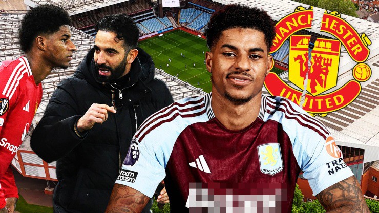 Thành tích của Rashford trong màu áo Aston Villa và MU