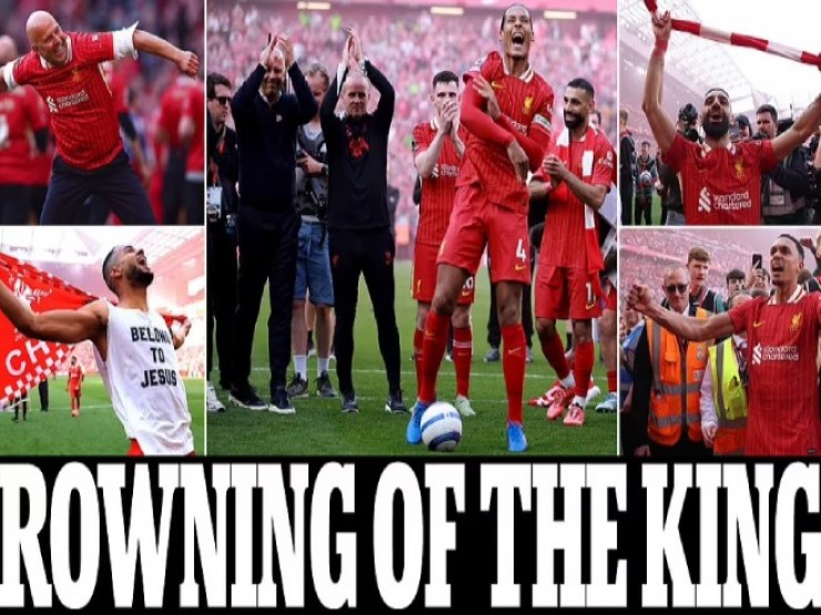 Liverpool đăng quang: Báo Anh khen HLV Slot, huyền thoại tự hào vĩ đại nhất nước Anh