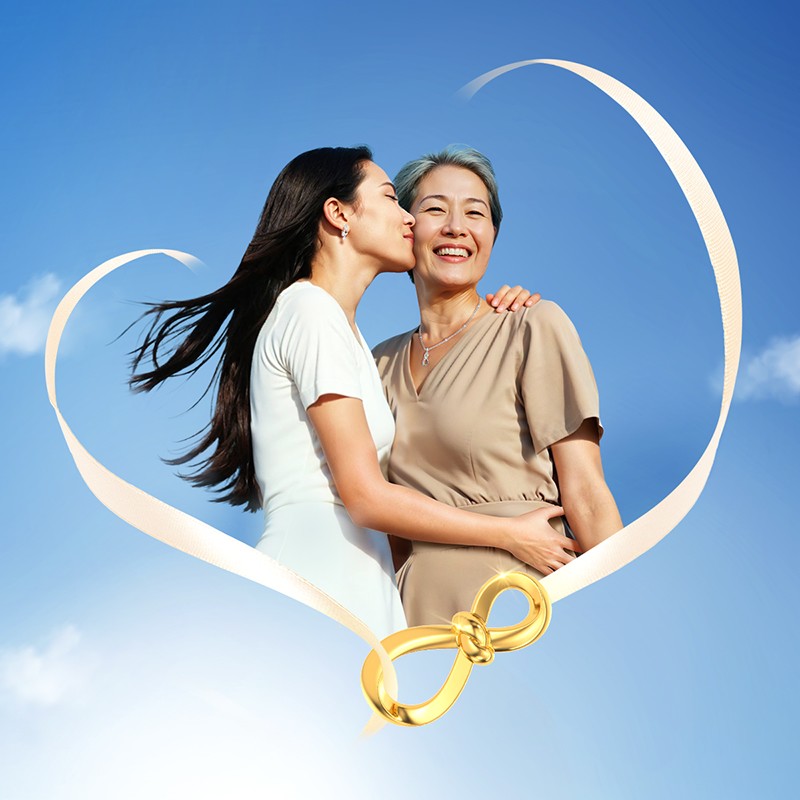 Ngày của Mẹ là dịp đặc biệt để bày tỏ tình cảm và trao gửi những món quà ý nghĩa trọn vẹn đến mẹ. Ảnh: PNJ.