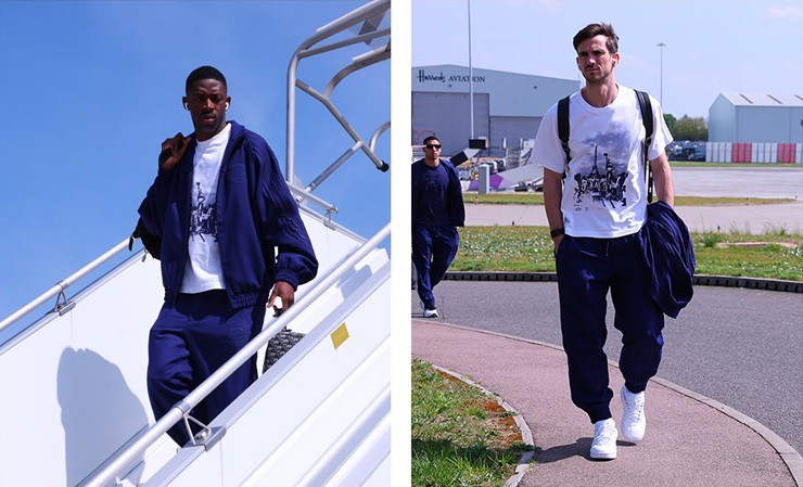 Những trụ cột của PSG như Dembele và Fabian Ruiz đều góp mặt trong chuyến hành quân đến London đấu Arsenal