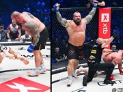 MMA kinh điển:  " Quái thú "  chỉ 30 giây hạ đo ván lực sĩ 5 lần khỏe nhất hành tinh