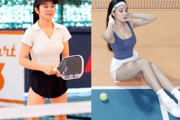 Dàn hot girl thể thao tập pickleball dịp nghỉ lễ, Bunny Thảo chờ  săn  cúp