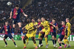 Barcelona  " trên cơ "  Inter, nhưng bộc lộ điểm yếu lớn khi không có Lewandowski
