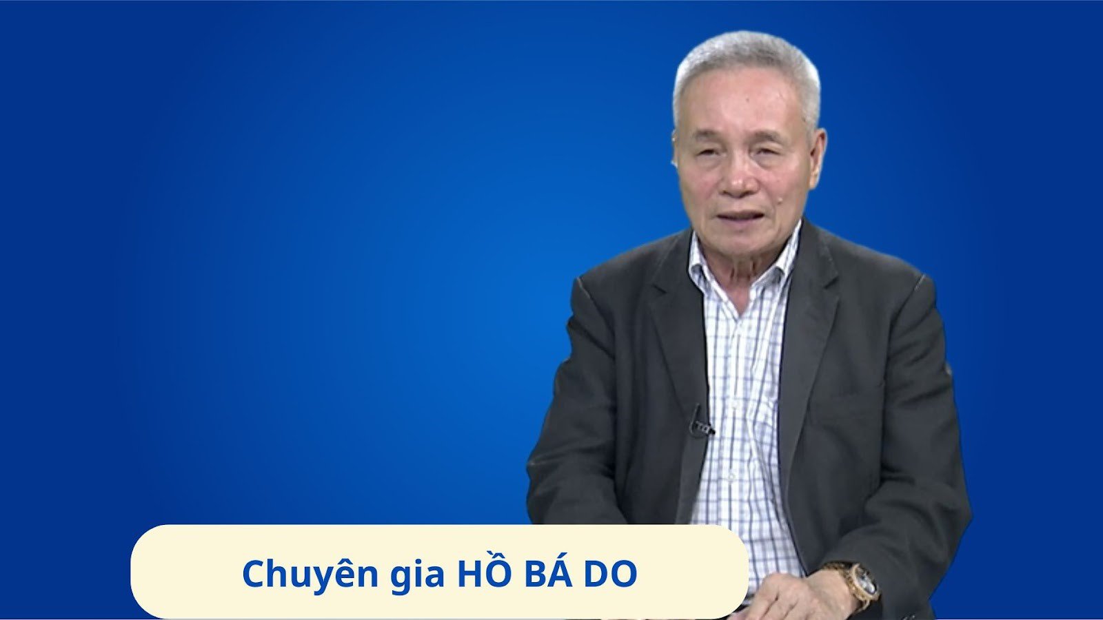 Chuyên gia&nbsp;Hồ Bá Do,&nbsp; chia sẻ trên Đài Truyền hình Hà Nội 1