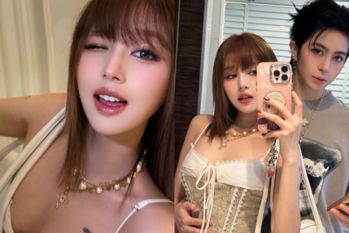 Xoài Non khoe ảnh tình tứ bên Gil Lê khi du lịch Thái Lan