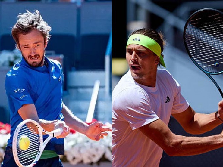Trực tiếp tennis Madrid Open ngày 7: Zverev muốn trả món nợ, Medvedev dễ thở