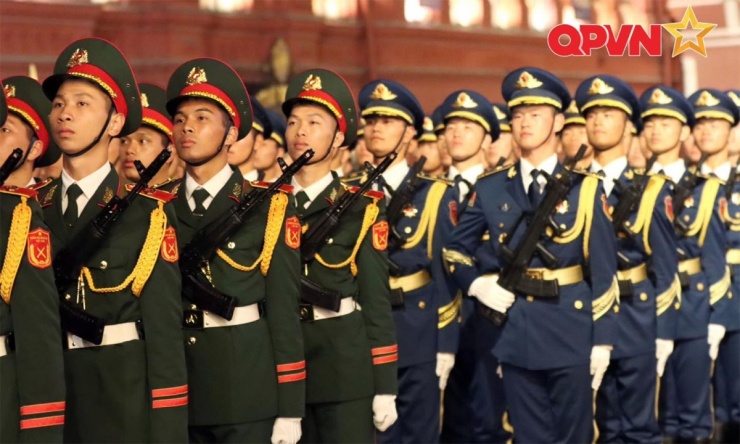 Quân nhân Việt Nam hợp luyện duyệt binh trên Quảng trường Đỏ - 2